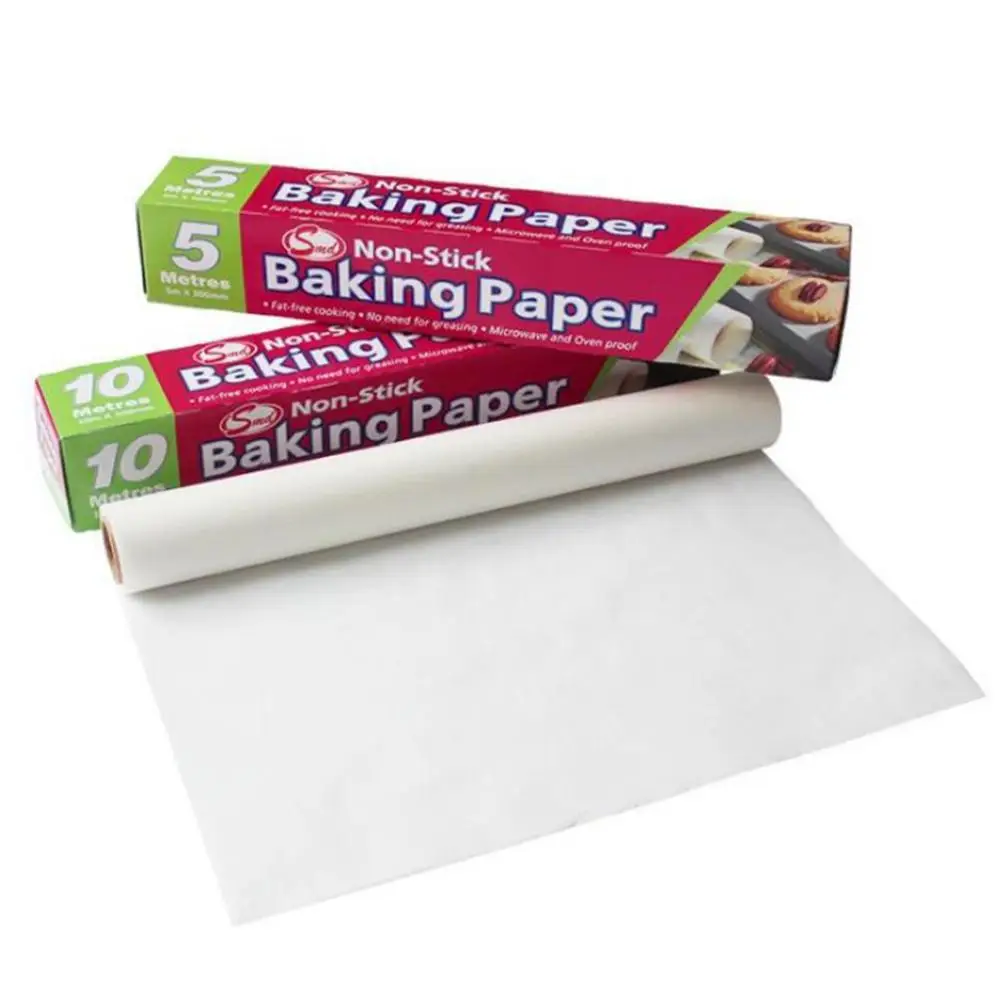 

5m 10m Baking Paper Cake Bread Barbecue Double-sided Silicone Oil Paper Oven OilPaper Bakeware Sheets Bakery BBQ Paper Tools