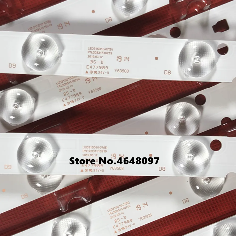 3 шт./лот Светодиодная лента 10LED LED315D10 ZC14 07(A) 30331510213 LE32D8810 MTV 3229LTA2 для