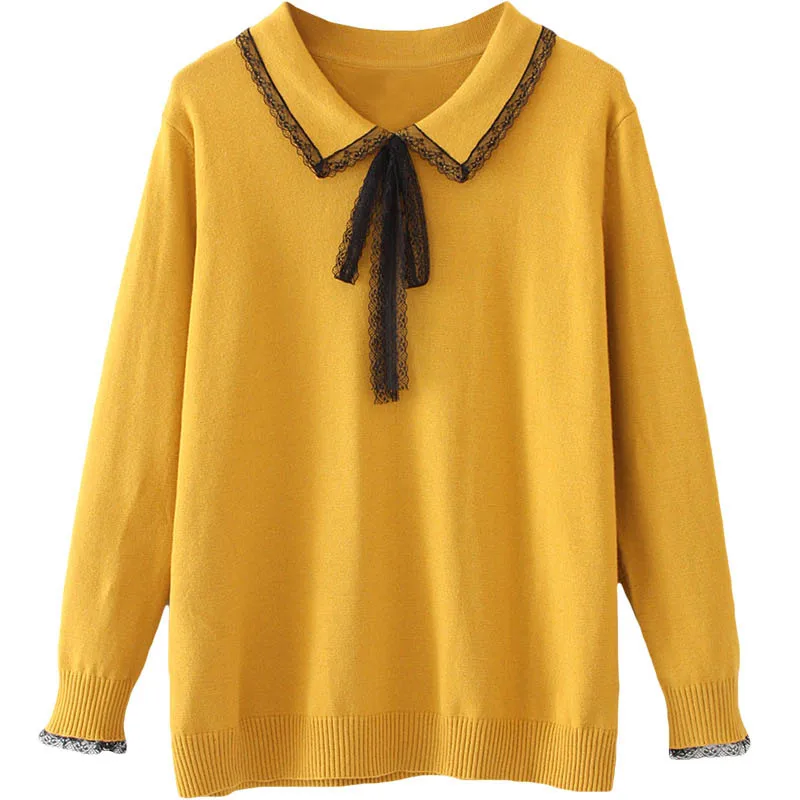 Осенне-зимние свитера большого размера, обхват груди 130 см, 5XL, 6XL, 7XL, свитшоты желтого, синего, зеленого цвета