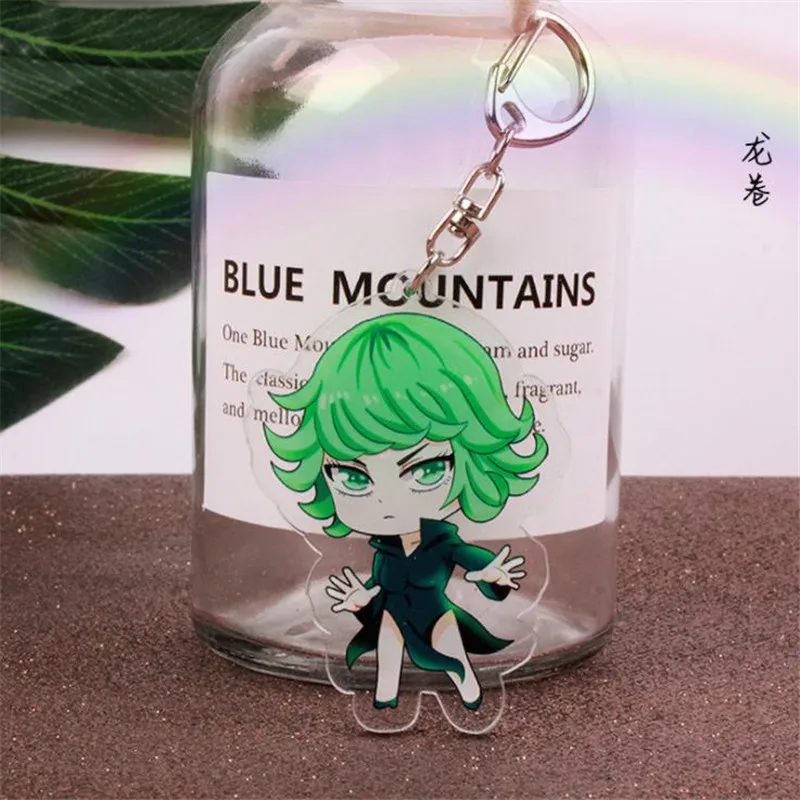 Аниме ONE PUNCH-MAN Saitama Genos Senritsu No Tatsumaki Fubuki косплей мультфильм брелок аксессуары подарок для мальчиков и девочек