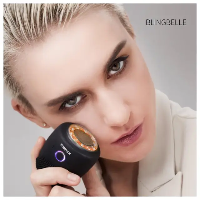 $US $42.01  BLINGBELLE beauty equipment Sonic Vibration Face Cleaner Silicone Deep Pore Cleaning Electri
