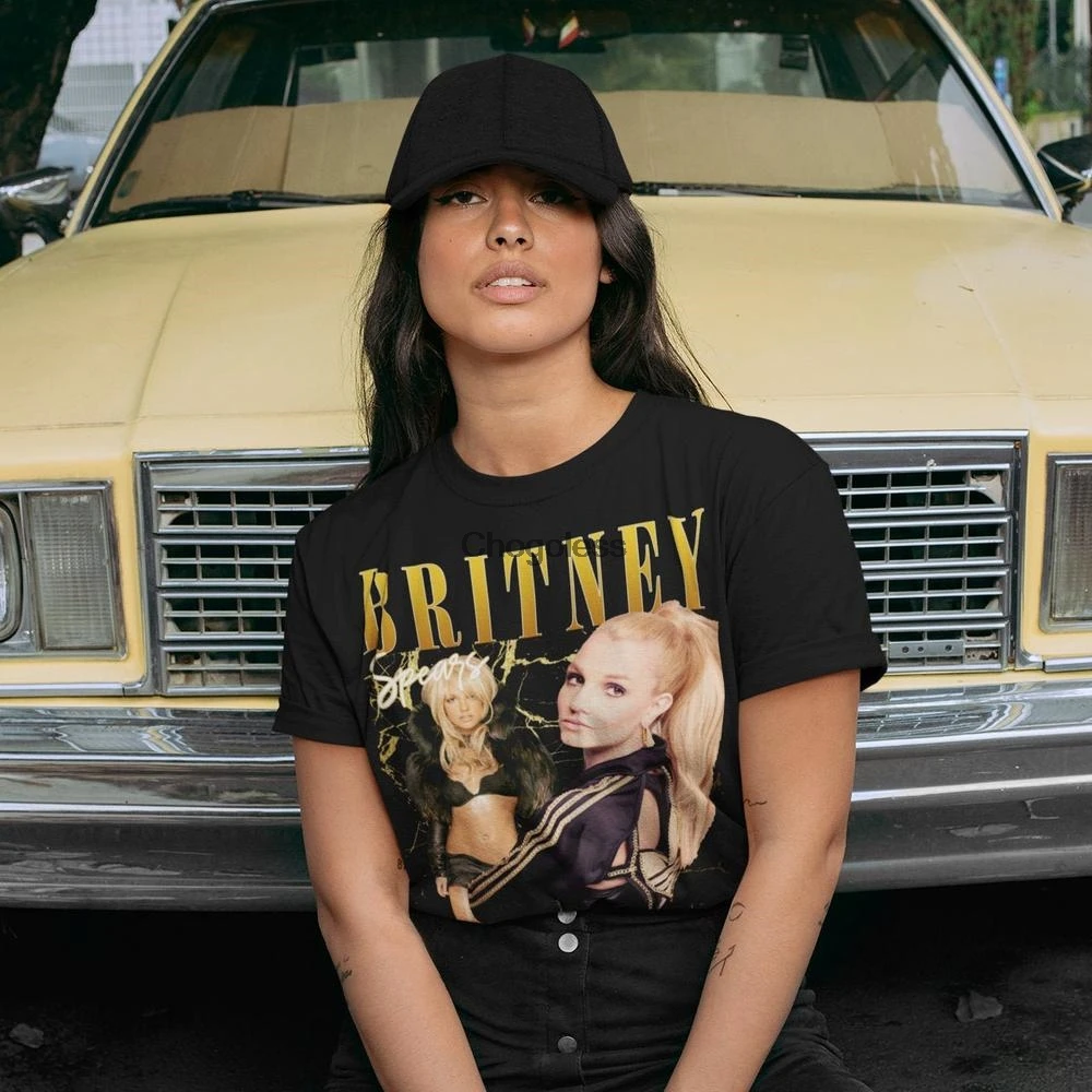 Футболка Britney pop culture футболка Spears хит меня малыш еще раз ОПС я сделал это снова