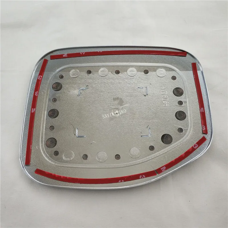 Для Toyota Land Cruiser Prado FJ120 2002 2003 2004 2005 2006 2009 автомобильные хромированные аксессуары из АБС-пластика Стайлинг Авто масляный топливный бак крышка