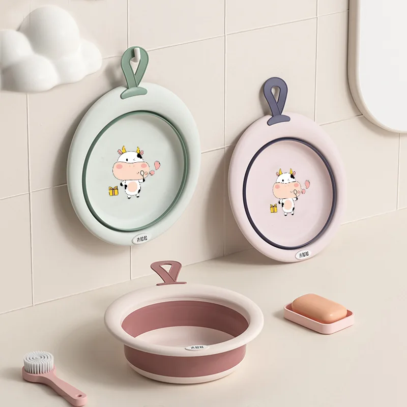 Smooth Surface Design Comfortable for Children Baby Folding Washbasin Child Butt Wash Newborn Foot Basin | Игрушки и хобби