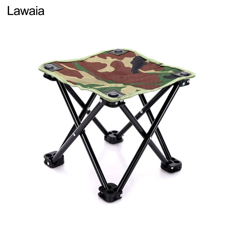 Lawaia складной стул портативный складные стулья рыболовные снасти камуфляжные дорожные мини стулья для кемпинга Сверхлегкий Открытый складной Dtool|Стулья для рыбалки| | АлиЭкспресс