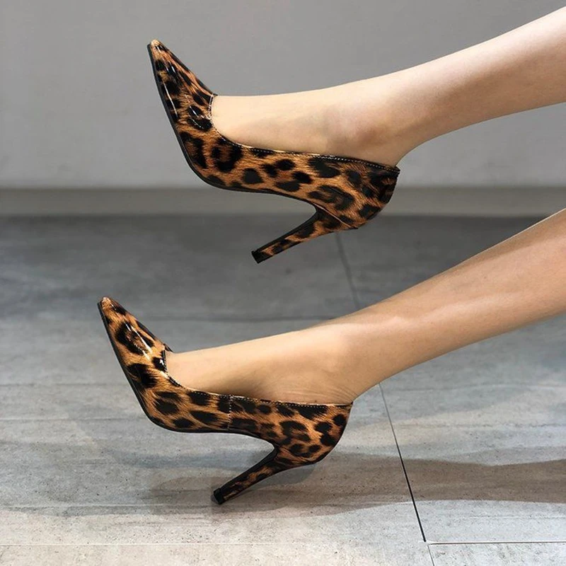 Akiko Leopard Multi High Heels
