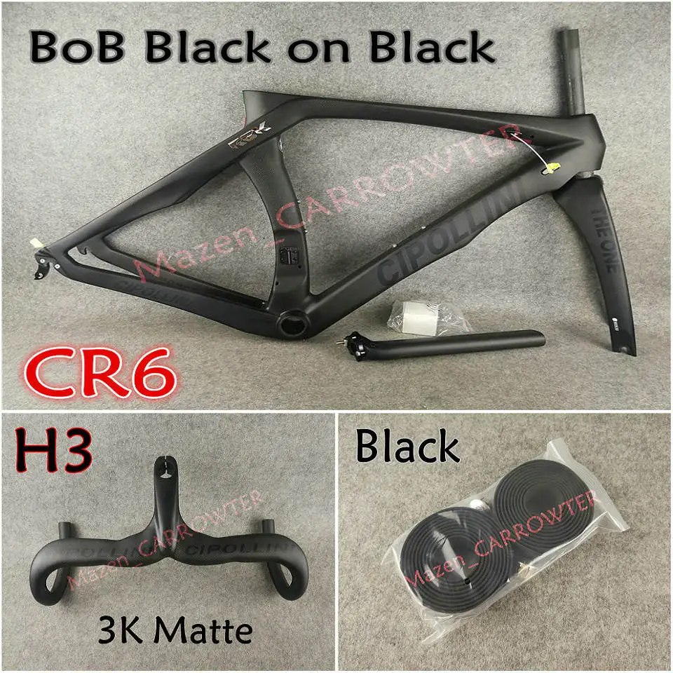 Package 5 BoB 3K Matte MCipollini RB1K THE ONE карбоновые рамы, седло для бутылки, клетки 50 мм, карбоновый комплект колес Novatec A271, ступицы - Цвет: Package 5