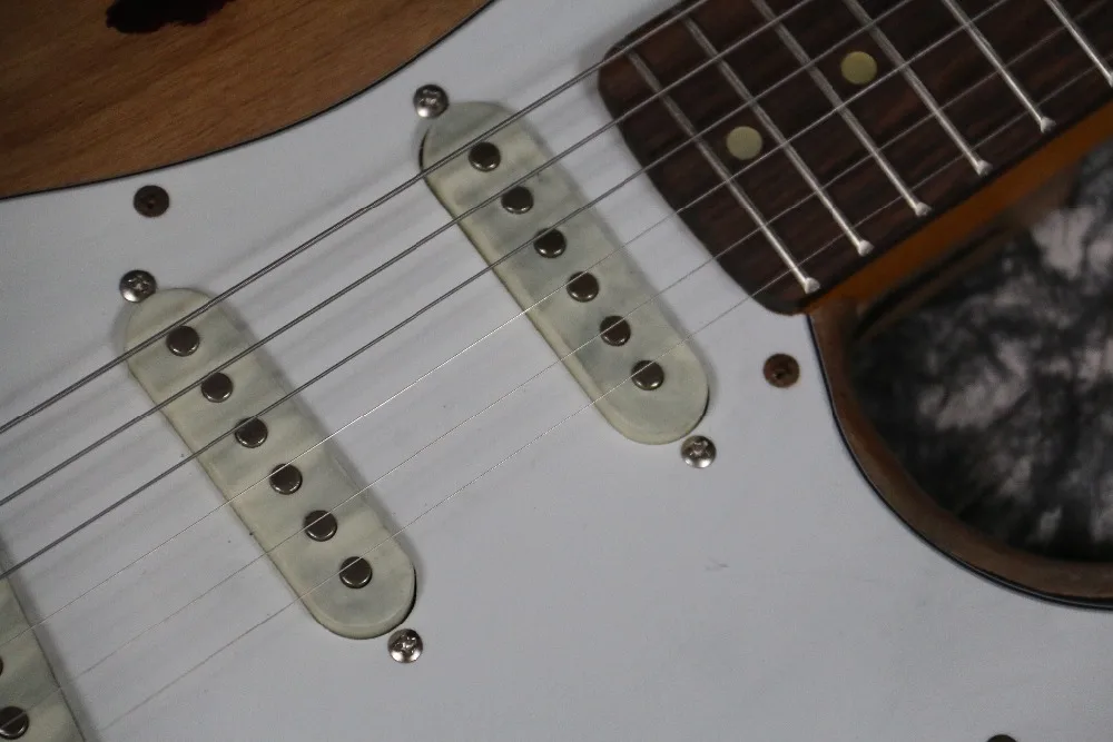 Продукт ручной работы электрогитара Heavy Relic Электрогитары R-TY63 Sunburst Цвет