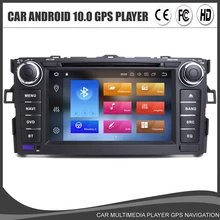 Восьмиядерный мультимедийный Android 10,0 автомобильный DVD gps плеер для Toyota AURIS wifi 4 ГБ ОЗУ+ 64 Гб ПЗУ DSP USB радио Navi BT DAB+ TPMS карта