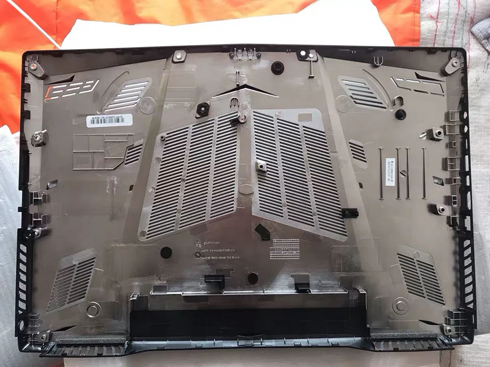 For MSI GP63 GP63VR MS-16P1 16P4 16P5 16P6 16P7 screen back case LCD top cover bezel frame palm rest bottom shell hinge
