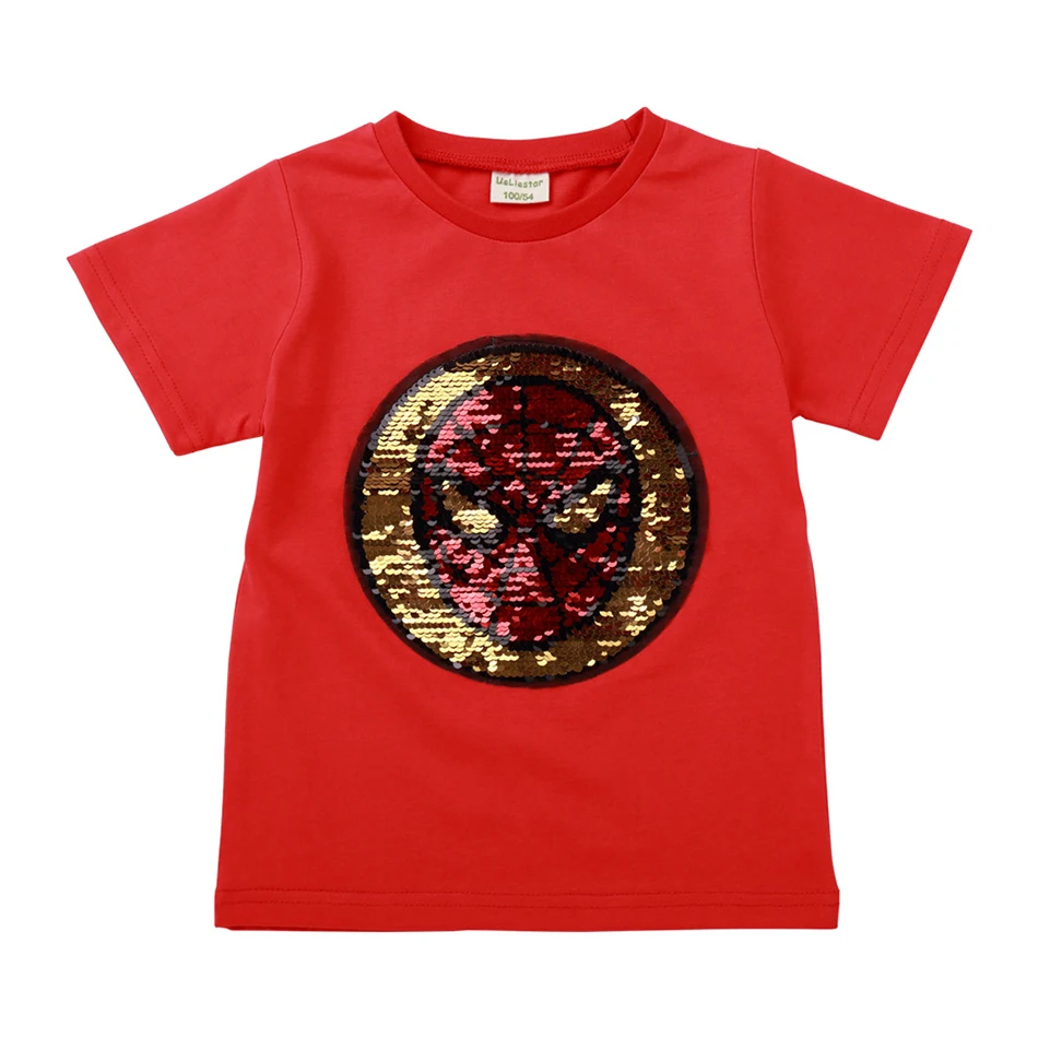 Детская футболка Хлопковая одежда для мальчиков 2020 летняя повседневная с