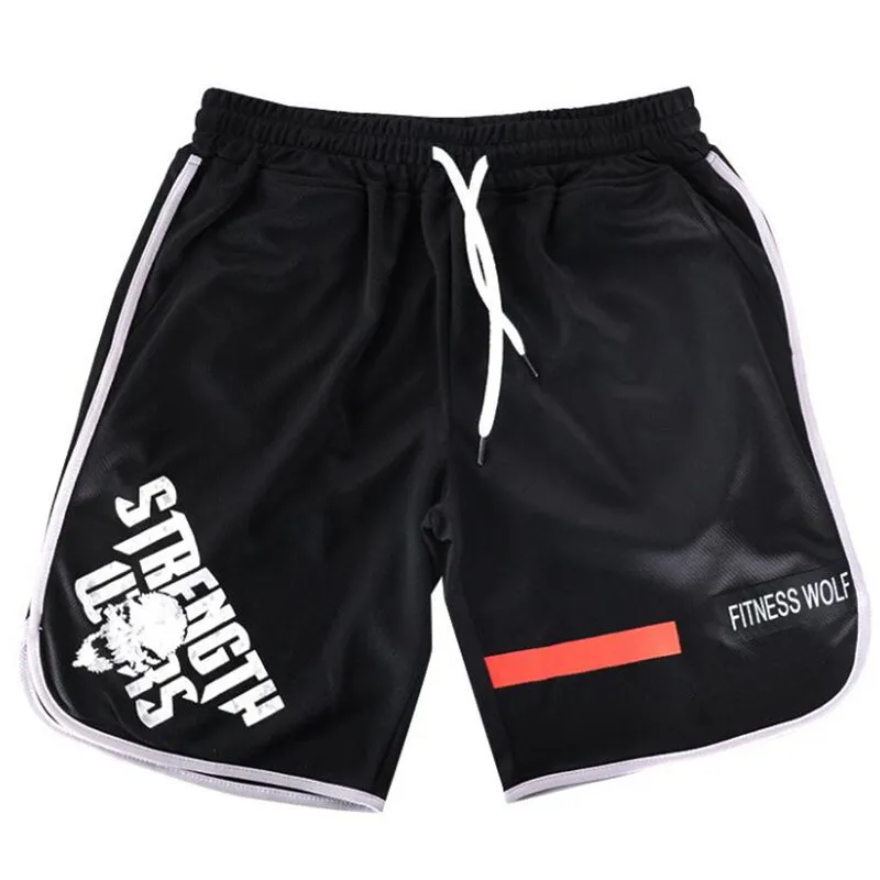 Новые модные мужские спортивные шорты для бега, брюки для бодибилдинга, спортивные штаны для фитнеса, шорты для бега, повседневные спортивные мужские шорты большого размера