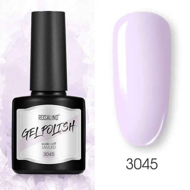 ROSALIND 8ml Gel Nail Polish Shiny Matte Effect Gel Polish For Manicure Nail Art Design Semi Permanent Painting Varnishes Gel RS17-3045