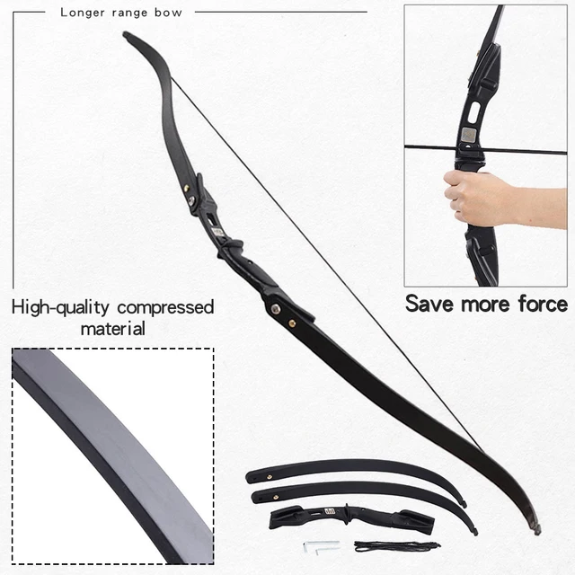 US $56.55 30 lbs Traditional Archery Recurve Bow Professional Bow And Arrow Outdoor Hunting Shooting Accessor