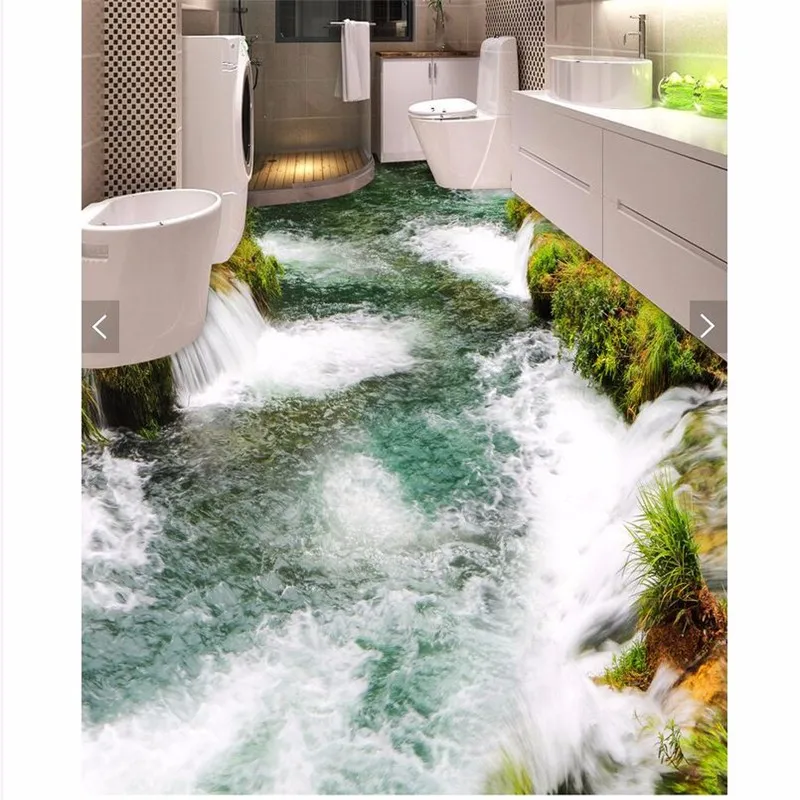 Modern-Floor-painting-Modern-Art-pebbles-flower-Waterproof-Bathroom-kitchen-balcony-PVC-Wall-paper-Self-wall