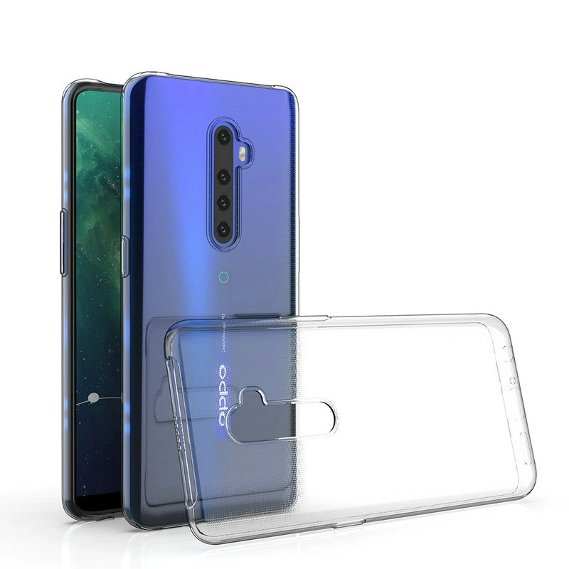 Прозрачный силиконовый чехол для Oppo Reno2 Reno 2 F Z 2F 2Z мягкий на заднюю панель