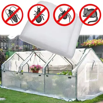 

40 Mesh With Taped Edge Fruit Tree Net Insect & Bird Net Pest Control Nylon Green Agriculture Garden Supply 60gsm Plant Covers