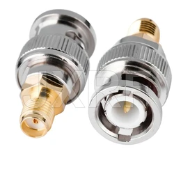 Universal RF Adapter for SMA/BNC/UHF/N Connectors (SMA F to BNC M)