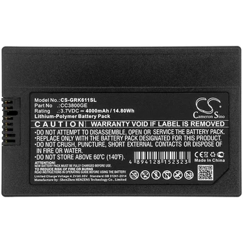 

Cameron Sino Battery for GE Druck DPI 611 Druck DPI 612 DPI 612 Flex Replacement GE CC3800GE 4000mAh