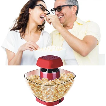 

Popcorn Maker Household Mini Automatic Popcorn Machine DIY Corn Machine for Popcorn Kitchen Tools EU Plug
