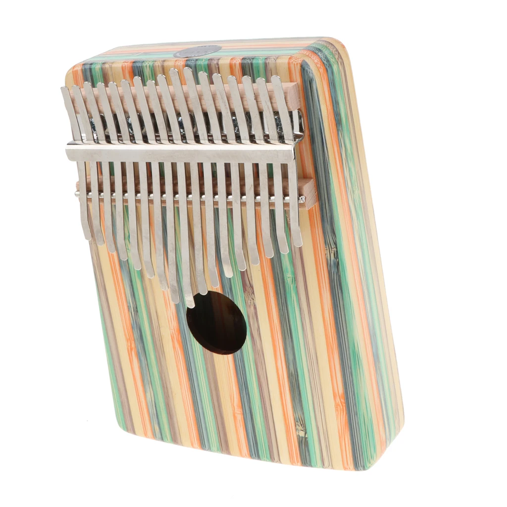 Kalimba 17 Key Thumb Piano Wood Mbira Mbrimba Finger Percussion Musical Instruments for Beginners Advanced Players