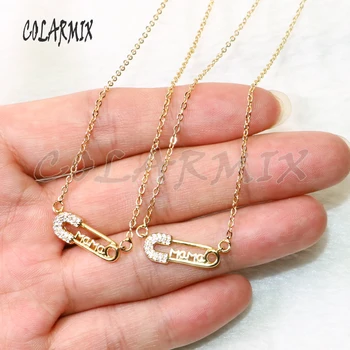 

8Pcs Tiny Mama Charms pendant necklace lock shape pendant necklace pendant necklace gift for lady jewelry necklace