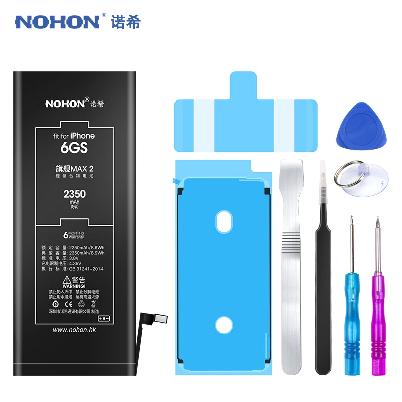 NOHON Батарея для Apple iPhone 6S 6 7 Plus 6S Plus 6Plus 7 Plus Замена Bateria высокое Ёмкость литий-полимерные батареи