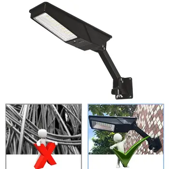 

Solar Lighting Lamp Household Night Light Body Induction Lighting lamp Waterproof Wall Lamp for Outdoor Garden Street Fence