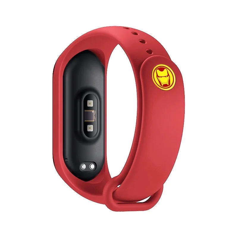 iron Man Ограниченная серия браслетов для xiaomi mi band 4 ремешок силиконовый браслет на запястье для xiaomi mi 4/3/2 аксессуары браслет mi band 4 2 ремень - Цвет ремешка: iron Man