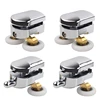 4Pcs 23mm Shower Door Rollers Sliding Shower Doors Wheels Replacement Roller Runner Wheel (2 Top & 2 Bottom ) 1