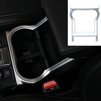 

For Subaru Forester SK 2019 2020 ABS Front Seat Water Cup Frame Cover Trim 1PCS Interior Car Accessories