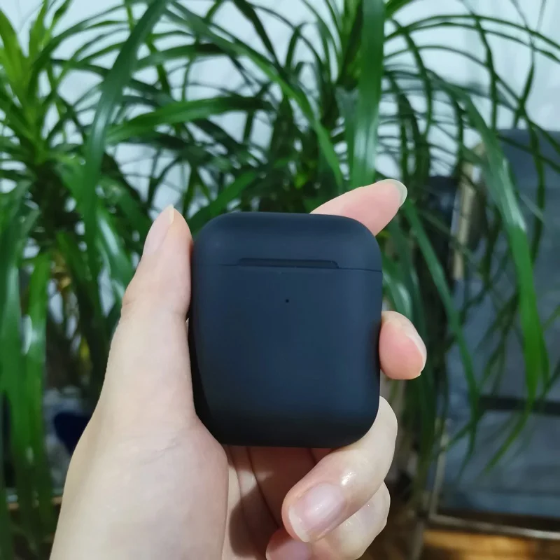 i9000 max Матовый Черный Супер копия 1:1 Air 2 1536U чип Bluetooth наушники Поддержка ios13 pk i200 i500 TWS airdots