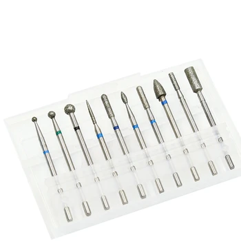 

1Set Steel Alloy Polisher Grinders Cutter Nail Drill Bits For Electric Manicure Machine To Smoothing And Intial Polishing