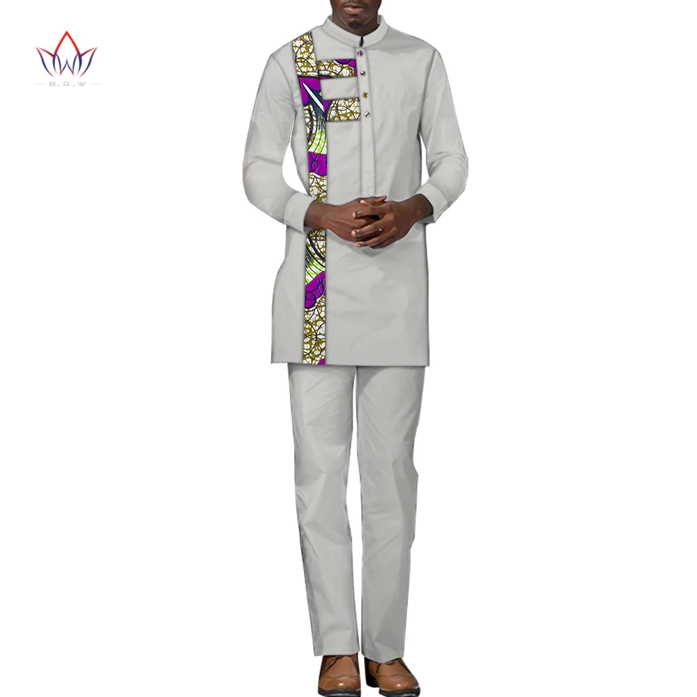 Весенняя традиционная африканская одежда с принтом Дашики мужские повседневные