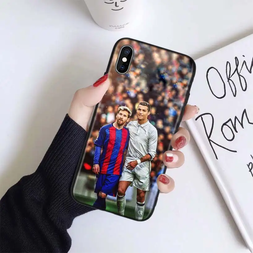 BS332-9 CR7 Cristiano Ronaldo чехол для Apple iphone 11 Pro XR XS Max X 7 8 6 6S Plus 5 5S SE Черный силиконовый чехол для телефона - Цвет: BS332-9