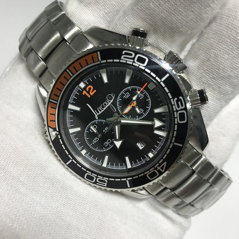 

Jason007 Top Mechanical Automatic AAA Watch Mens Watches Luxury Brand Ceramic Bezel Wristwatch Automatic Watch