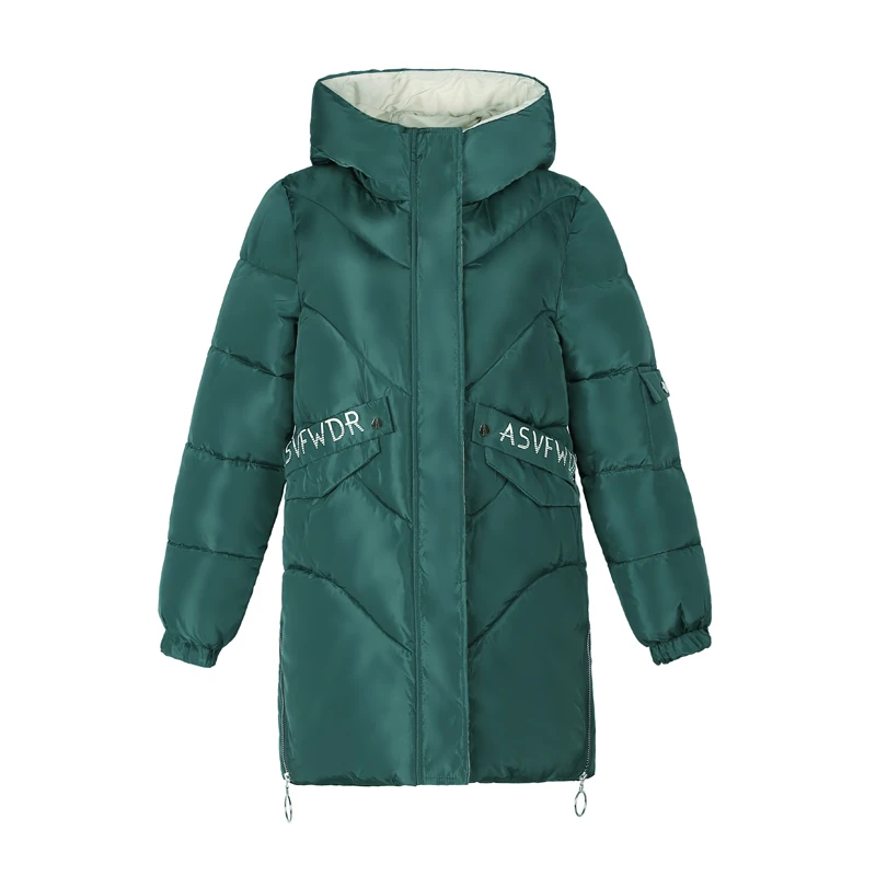 5 цветов, женское длинное пальто с подкладкой, однотонная парка, Chaqueta Mujer Invierno, лидер продаж, зимняя женская куртка с капюшоном