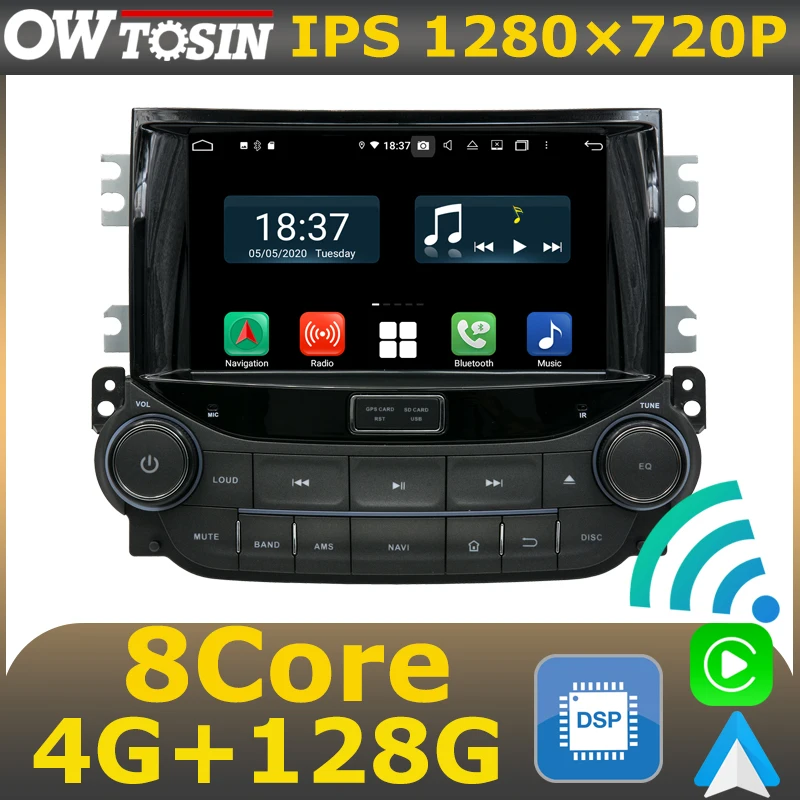 Android 10 8Core 4 + 128G автомобильный DVD-плеер для Opel Corsa E 2014-2019 Adam Автомобильный GPS Радио DSP