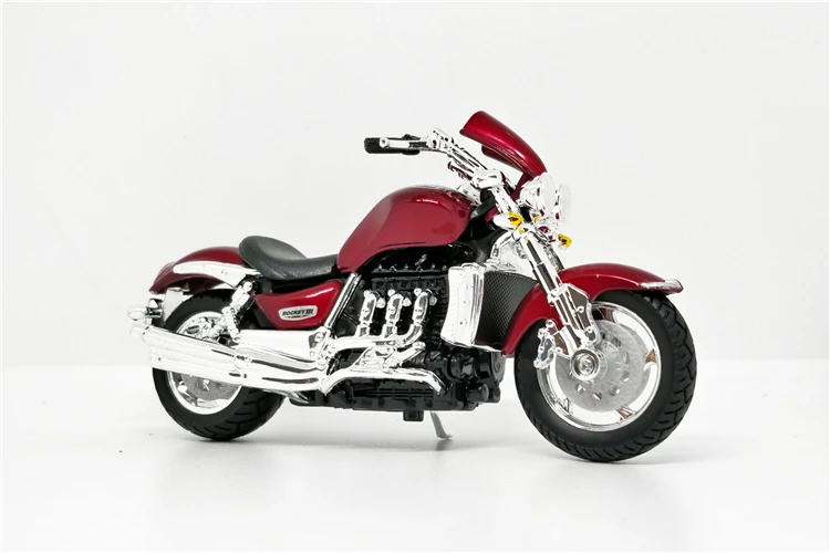 Bburago 1 18 1 18 scale Triumph Rocket III Diecast Plastic Metal Motorcycle Motorbike Display Models 3