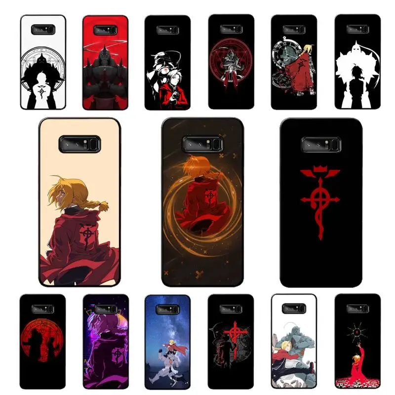 MaiYaCa Full Metal Alchemist Brotherhood Anime Phone Case for Samsung Note 5 7 8 9 10 20 pro plus lite ultra A21 12 02 | Мобильные
