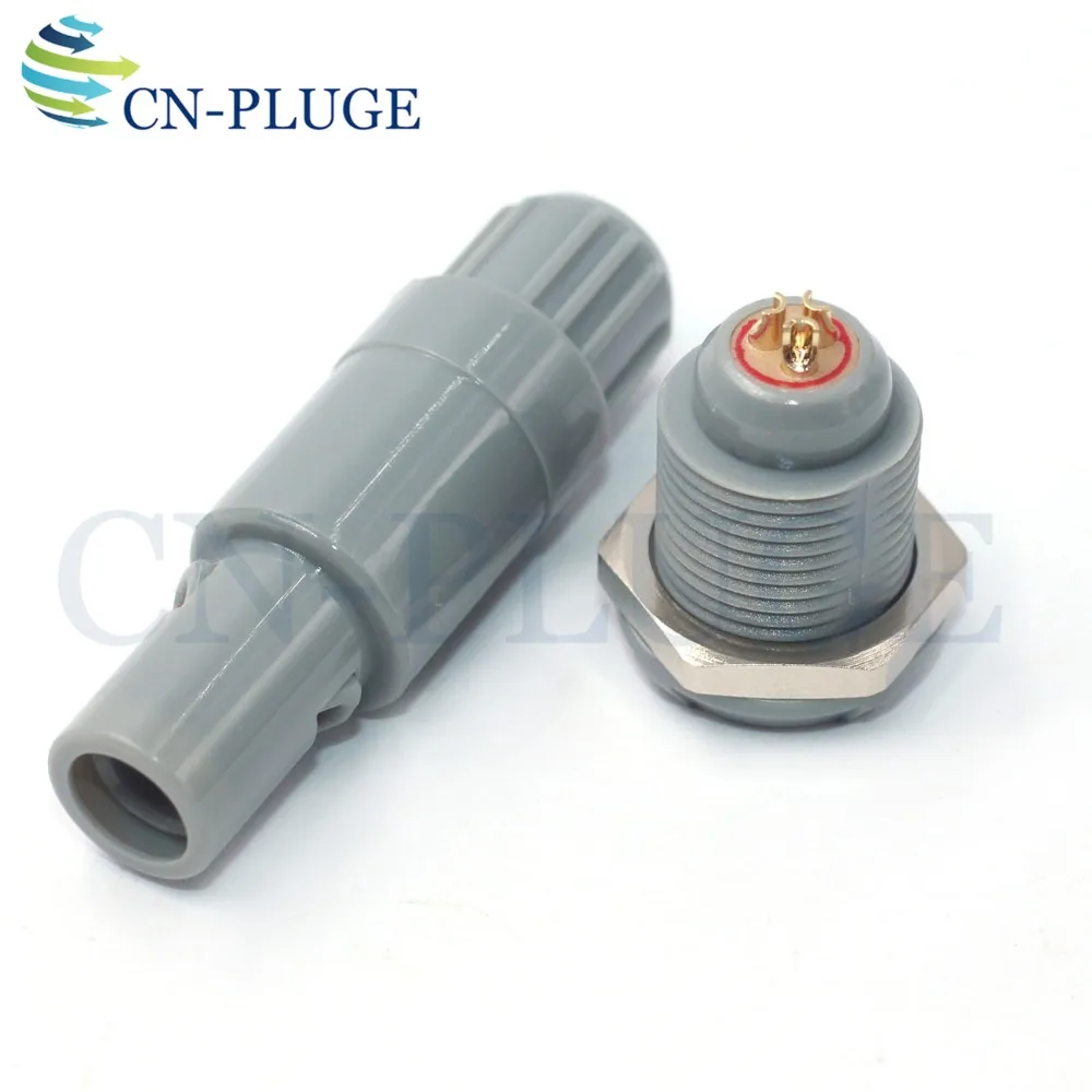 M14 PAG/PLG 3 pin Пластик разъем медицинское оборудование Мощность кабель разъем и гнездо