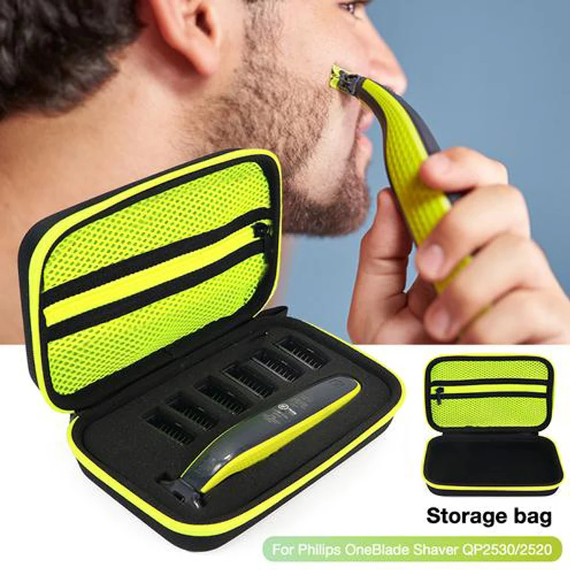 

Men Electric Shaver Carrying Case Hard Shaver Razor Storage Bag Holder For Shockproof Travel Storage Bag