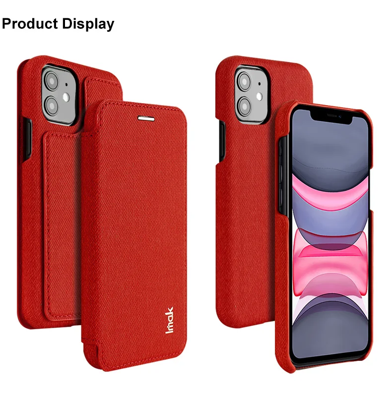 Для Iphone 11 Pro Max Imak Ruishi кожаный чехол для Iphone11 Pro Max 6," 2 в 1 модный кожаный чехол