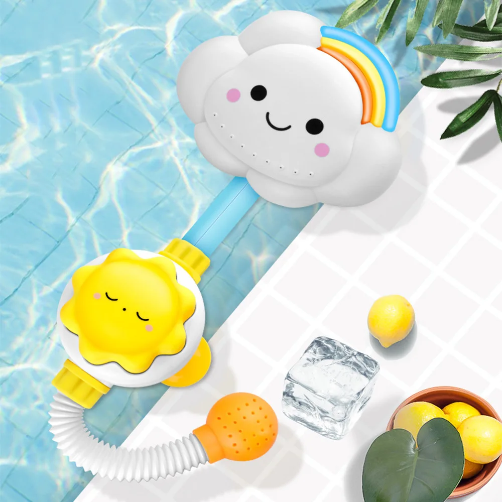 Детская игрушка для ванны, детские игрушки для воды, Ванна, Душ, купание, присоска, спрей, игра