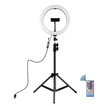 

7.6 Inch 9 Inch RGB Dimmable Ring LED Light Kits Photography Light Video