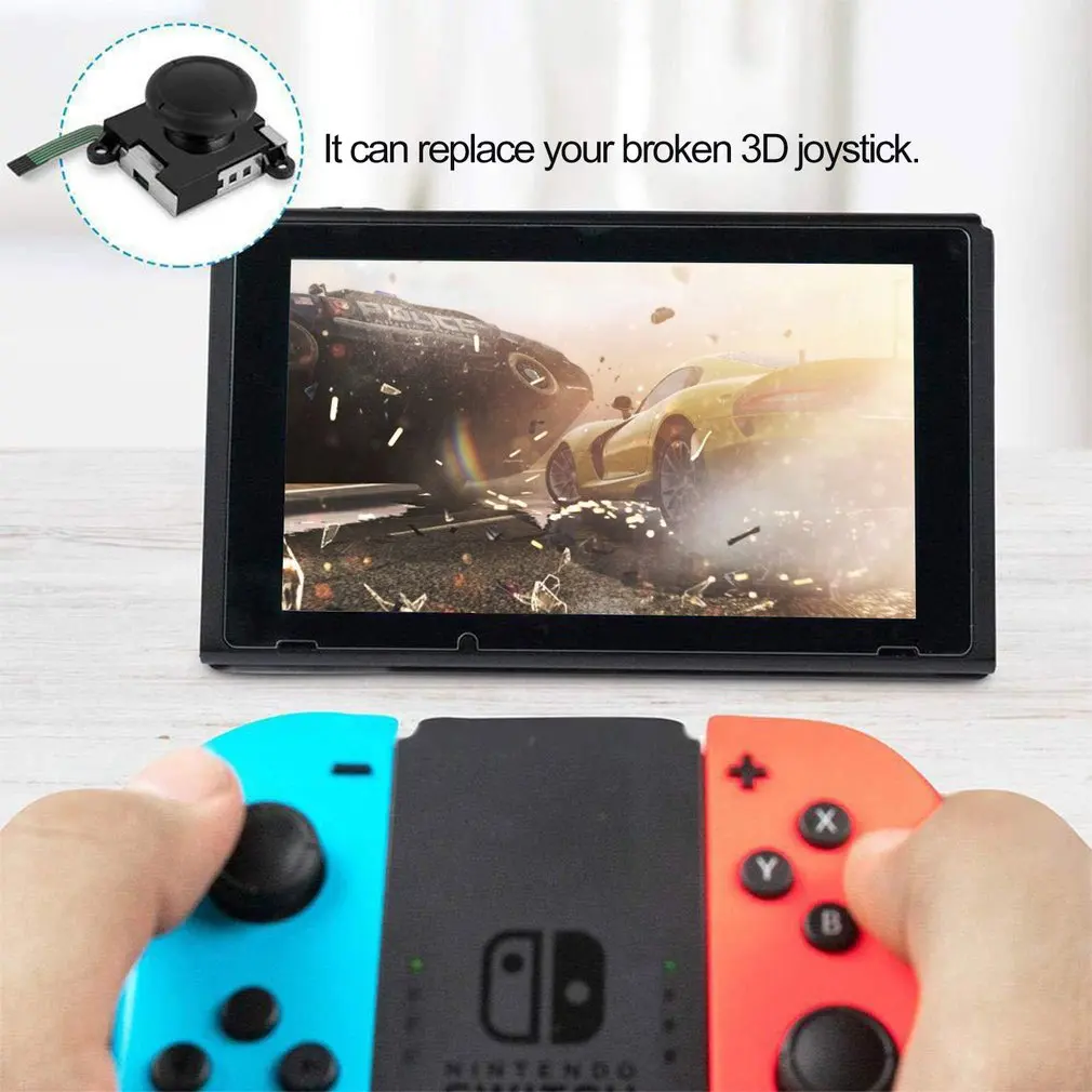 Для переключателя JOY-CON NS левая/правая ручка рокер палочка Рокер Аналоговый джойстик для ремонта регулятора 3D для nintendo Switch