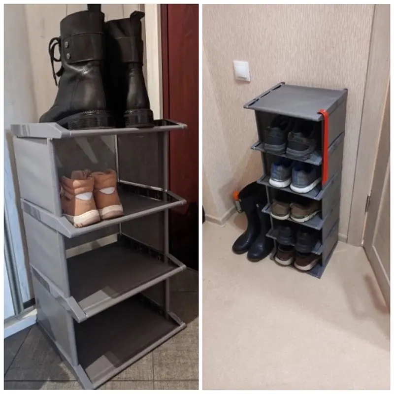 Multi-layer Shoes Rack for Hallway Dustproof Shoe Cabinets Space-saving Stand Shoes Shelf  Shoe Organizer and Storage Shoerack