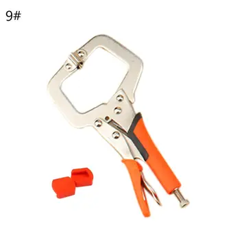 

6/9/11/14/18 inch Face Clamp Pliers Woodworking Table Vise Cabinets Locking Grip 37MD