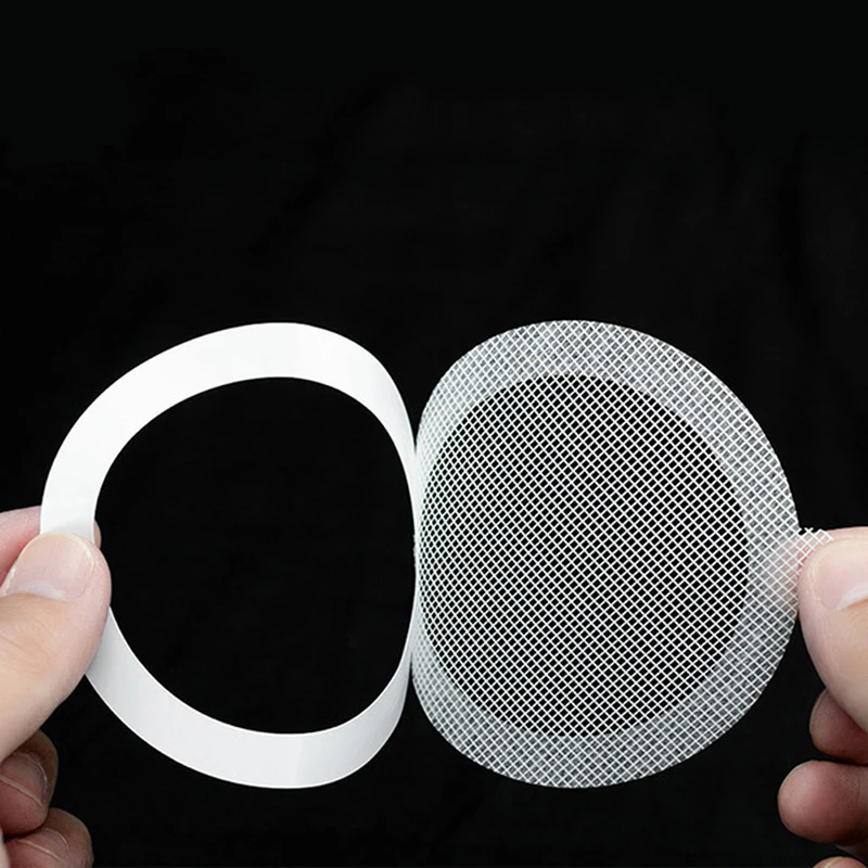 Shower Drain Catcher Hair Drain Catcher Hair Drain Filter Floor Drain Hair Filter Floor Drain Hair Catcher Drain Hair Catcher 10PCS Round Disposable Shower Drains Hair Catcher Mesh Stickers Bathroom Bathing Shower Hair Stoppers Catchers Net Accessories