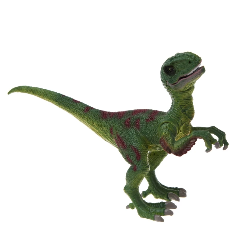 Raptor  Dinosaur Action Figure Toys Hand Puppet  Kids Educational Model